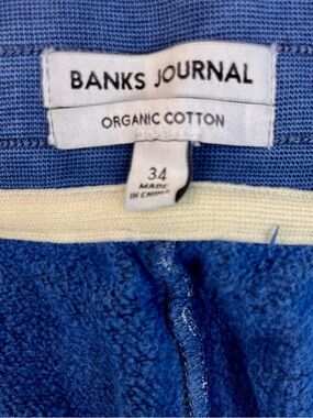 Banks Journal Men's Blue Athletic Shorts - Organic Cotton